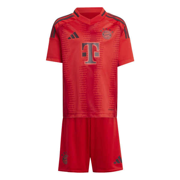 ADI JR BAYERN 24-25 HOME MINIKIT RED/BLACK