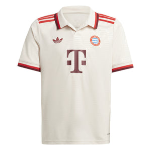 ADI JR BAYERN 24-25 THIRD JERSEY LINEN/RED