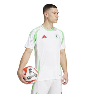 ADI ALGERIJE 2025 HOME JERSEY WHITE/FLASH GREEN