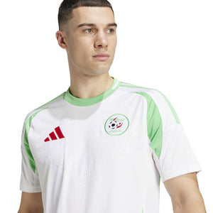 ADI ALGERIJE 2025 HOME JERSEY WHITE/FLASH GREEN