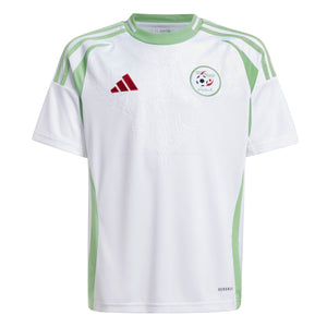 ADI JR ALGERIJE 2025 HOME JERSEY WHITE/FLASH GREEN