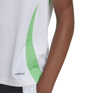 ADI JR ALGERIJE 2025 HOME JERSEY WHITE/FLASH GREEN