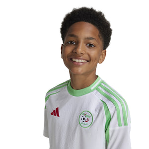 ADI JR ALGERIJE 2025 HOME JERSEY WHITE/FLASH GREEN