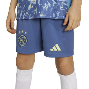 ADI JR AJAX 24-25 AWAY SHORT CREW BLUE