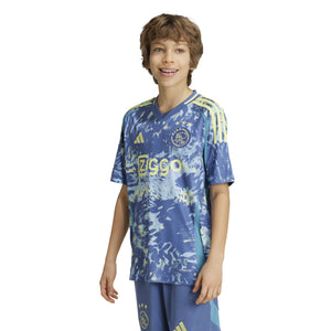 ADI JR AJAX 24-25 AWAY JERSEY CREW BLUE