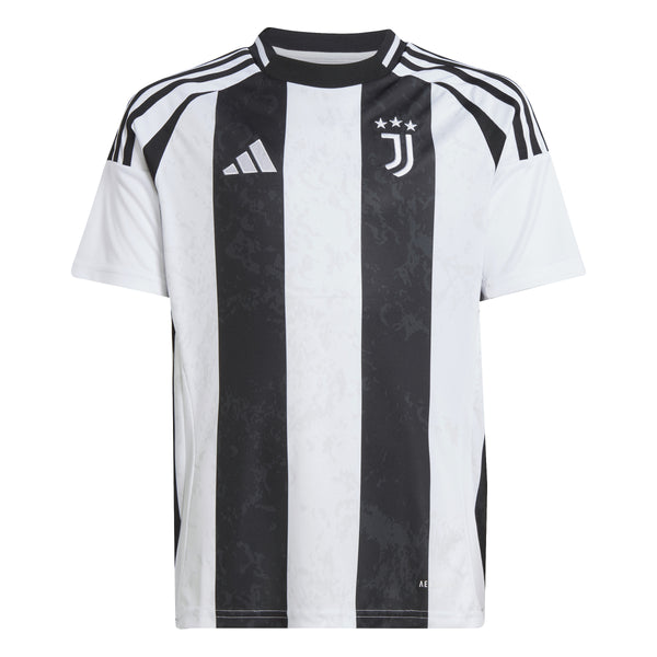 ADI JR JUVE 24-25 HOME JERSEY WHITE/BLACK