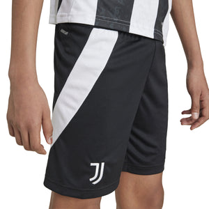 ADI JR JUVE 24-25 HOME SHORT BLACK/WHITE