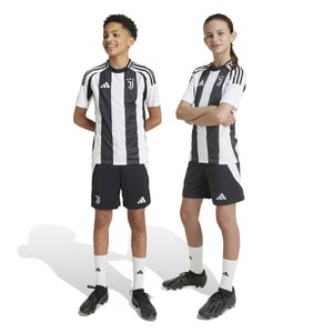 ADI JR JUVE 24-25 HOME SHORT BLACK/WHITE