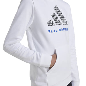 ADI JR REAL 24-25 LOGO HOODY