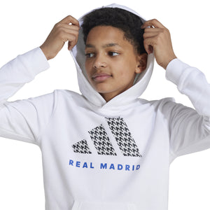 ADI JR REAL 24-25 LOGO HOODY