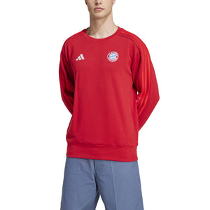 ADI BAYERN 24-25 DNA SWEATER POWER RED