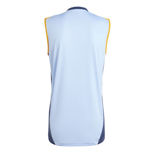 ADI REAL 24-25 SLEEVE JERSEY GLOW BLUE/CREW ORANGE