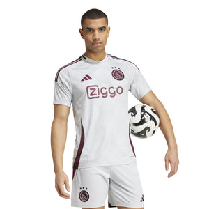 ADI AJAX 24-25 THIRD JERSEY CLEAR GREY/RED