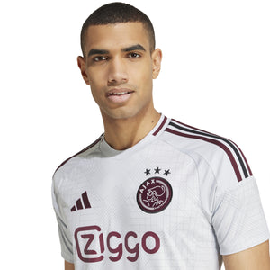 ADI AJAX 24-25 THIRD JERSEY CLEAR GREY/RED