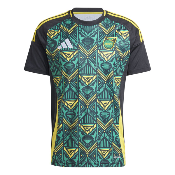 ADI JAMAICA 24-25 AWAY JERSEY GREEN/YELLOW/BLACK