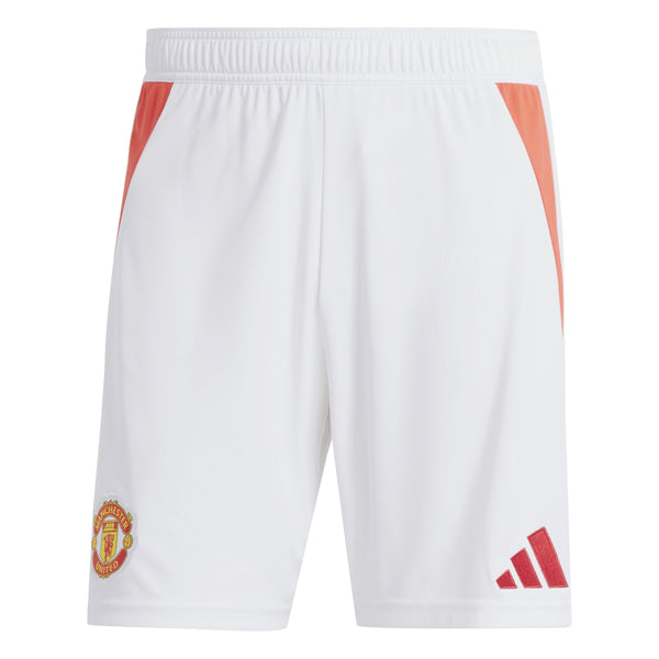 ADI MAN U 24-25 HOME SHORT WHITE