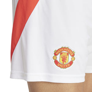 ADI MAN U 24-25 HOME SHORT WHITE