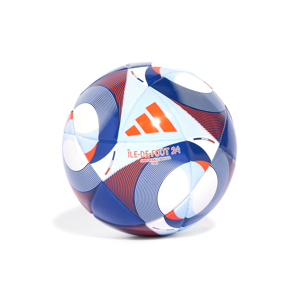 ADI OLYMPICS 24 MINI BALL WHITE/SOLRED/ROYAL BLUE