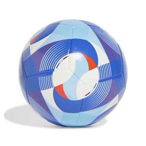 ADI OLYMPICS 24 TRAINING BALL WHITE/SOLRED/ROYAL BLUE