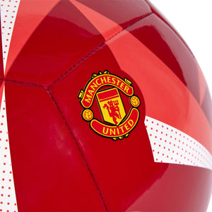 ADI MAN U 24-25 CLUB HOME BALL RED/WHITE