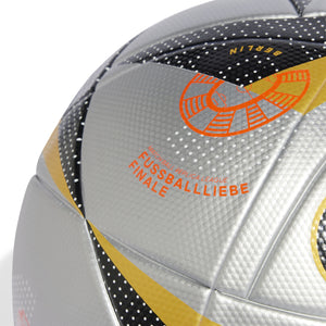 ADI EURO2024 FUSSBALLLIEBE FINAL BALL LEAGUE SILVER/BLACK/GOLD