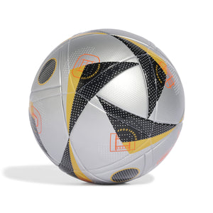 ADI EURO2024 FUSSBALLLIEBE FINAL BALL LEAGUE SILVER/BLACK/GOLD