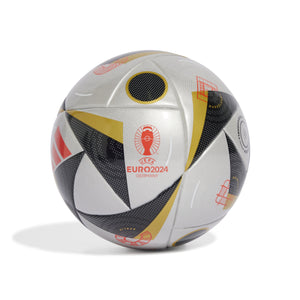 ADI EURO2024 FUSSBALLLIEBE FINAL MINIBALL SILVER/BLACK/GOLD