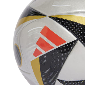 ADI EURO2024 FUSSBALLLIEBE FINAL MINIBALL SILVER/BLACK/GOLD