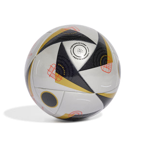 ADI EURO2024 FUSSBALLLIEBE FINAL MINIBALL SILVER/BLACK/GOLD