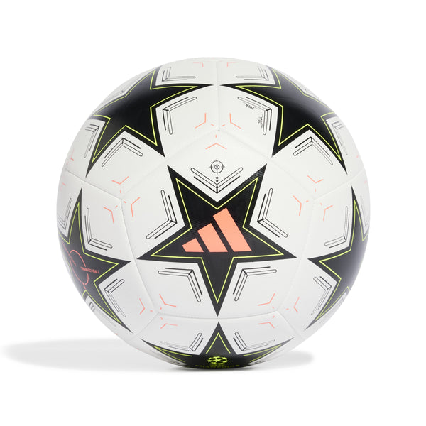 ADI UCL 24-25 TRAINING BALL WHITE/AURORA BLACK/GREEN