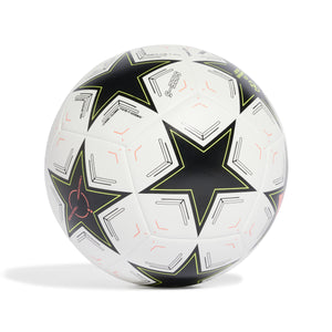 ADI UCL 24-25 TRAINING BALL WHITE/AURORA BLACK/GREEN