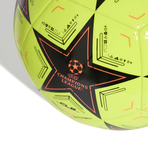 ADI UCL 24-25 CLUB BALL SOLAR YELLOW/BLACK