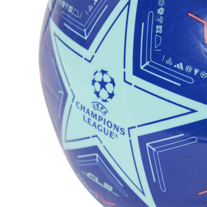 ADI UCL 24-25 CLUB BALL CLEAR AQUA/LUCID BLUE