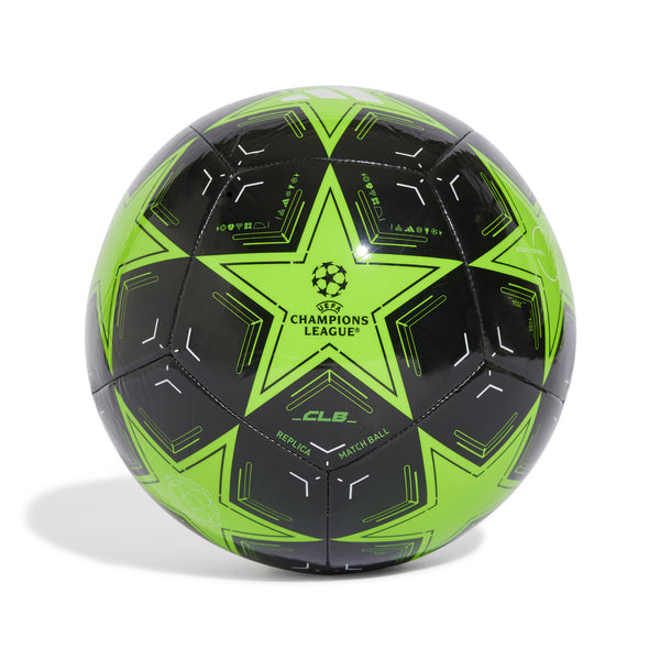 ADI UCL 24-25 CLUB BALL SOLAR GREEN/BLACK