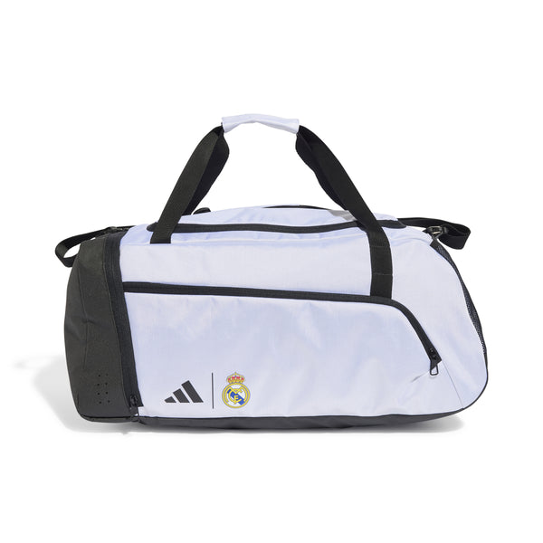 ADI REAL 24-25 DUFFELBAG WHITE/BLACK