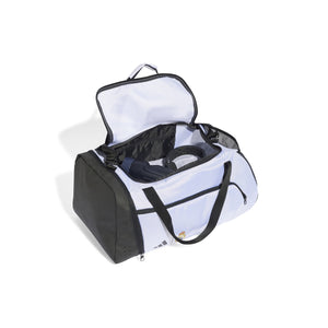 ADI REAL 24-25 DUFFELBAG WHITE/BLACK