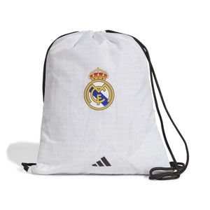 ADI REAL 24-25 GYMSACK WHITE/BLACK