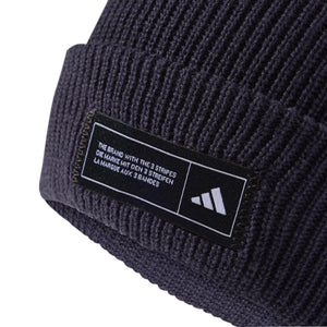 ADI ESSENTIAL CUFFED BEANIE SHADOW NAVY