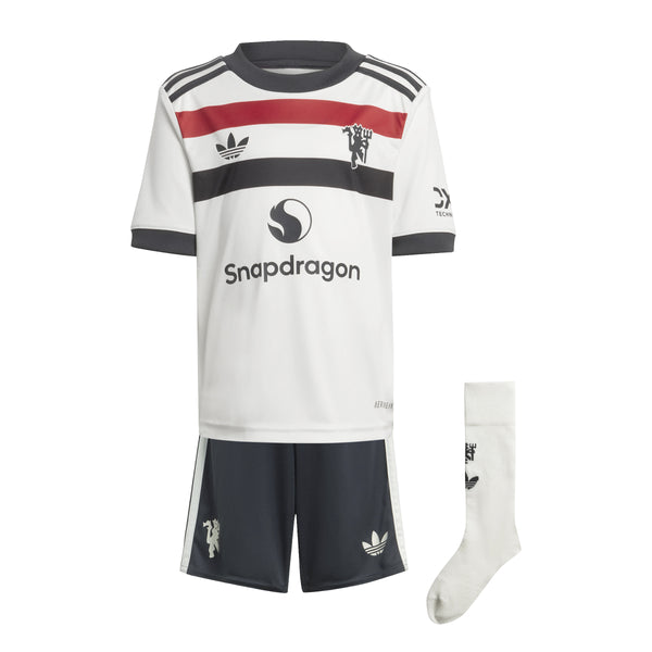 ADI JR MAN U 24-25 THIRD MINIKIT OFF WHITE