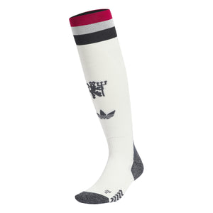 ADI MAN U 24-25 THIRD SOCK OFF WHITE