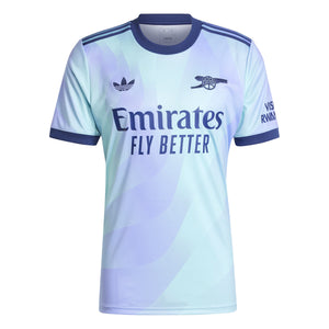 ADI ARSENAL 24-25 THIRD JERSEY CLEAR AQUA/FLASH PURPLE