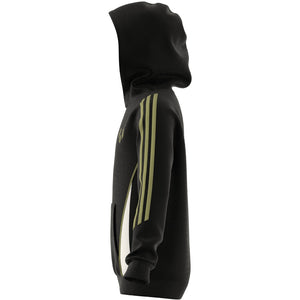 ADI JR MESSI HOODY BLACK/GOLD