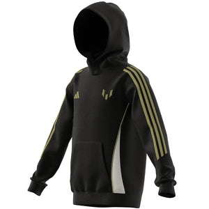 ADI JR MESSI HOODY BLACK/GOLD