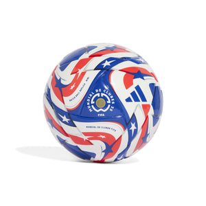 ADI 2025 CLUB WORLD CUP MINI BALL WHITE/BLUE/RED