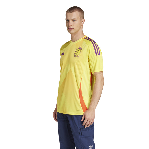 ADI BELGIË 2025 AWAY JERSEY IMPACT YELLOW