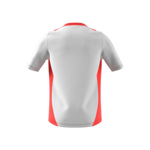 ADI JR TIRO24 COMPETITION TR JERSEY WHITE/SOLAR RED