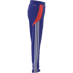 ADI JR TIRO24 COMPETITION TR PANT LUCID BLUE/SOLAR RED