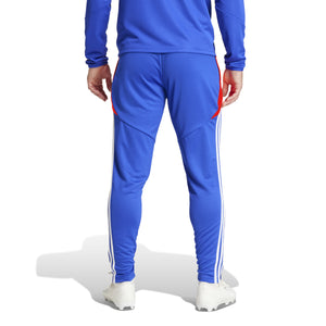 ADI TIRO24 COMPETITION TR PANT LUCID BLUE/SOLAR RED