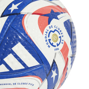 ADI 2025 CLUB WORLD CUP BALL PRO WHITE/BLUE/RED