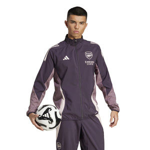 ADI ARSENAL 24-25 PRESENTATION JACKET AURORA BLACK